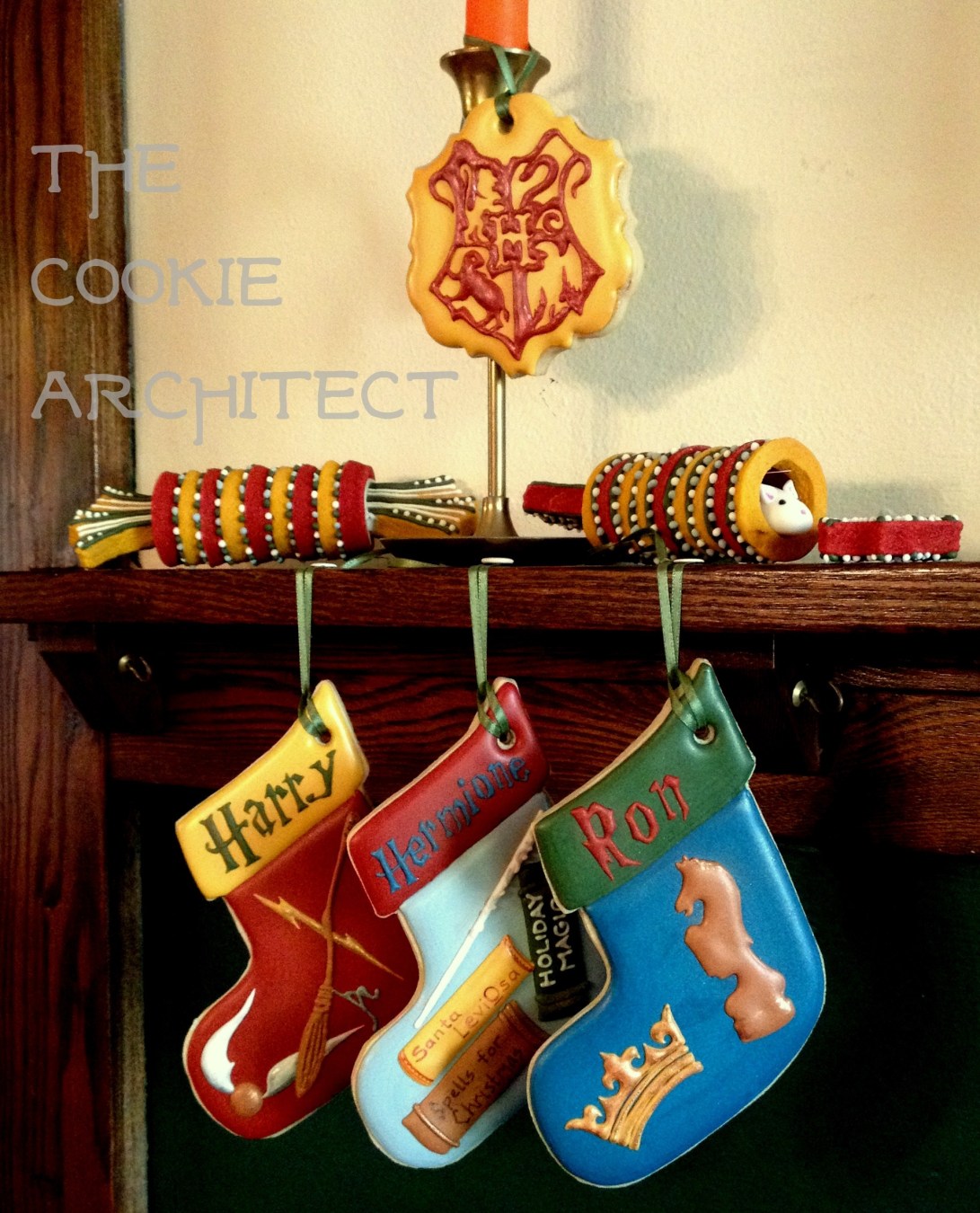 3D Shot Christmas at Hogwarts | The Cookie Architect