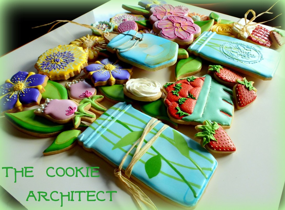 Cookie Puzzle Flower Angle | The Cookie Architect