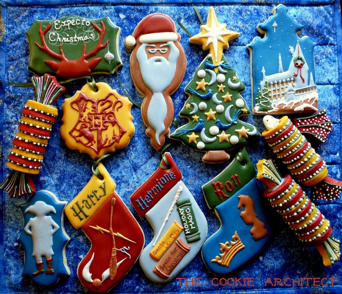 Christmas at Hogwarts | The Cookie Architect