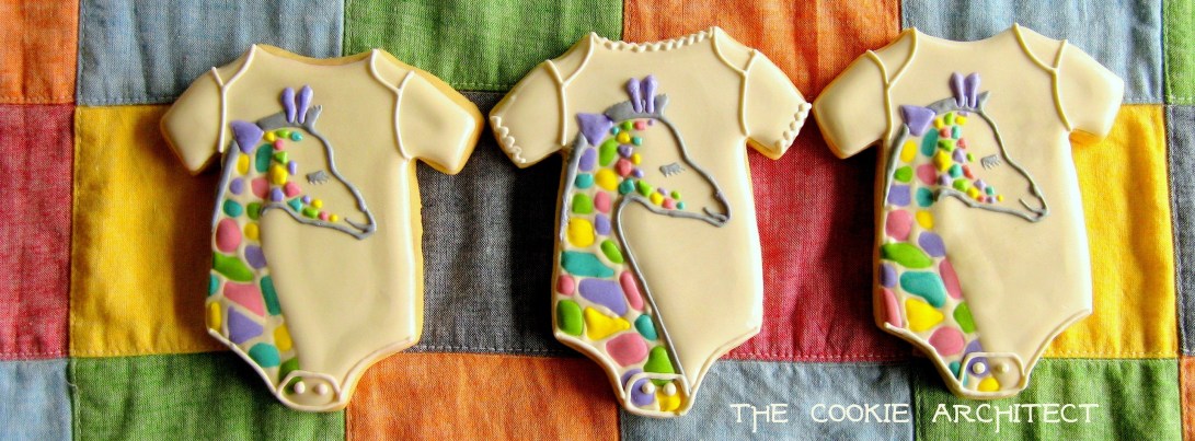 Giraffe Banner Onesie