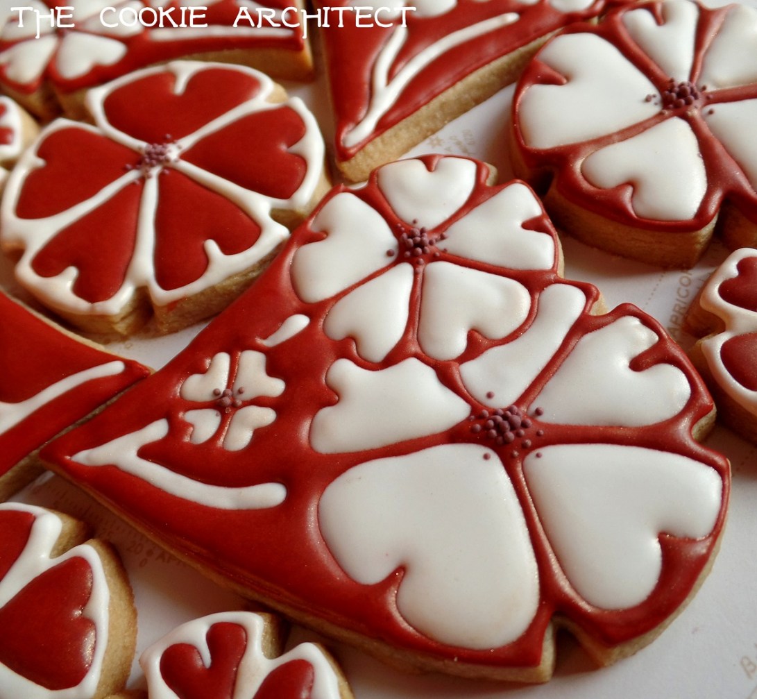 Heart Flower Detail | The Cookie Architect