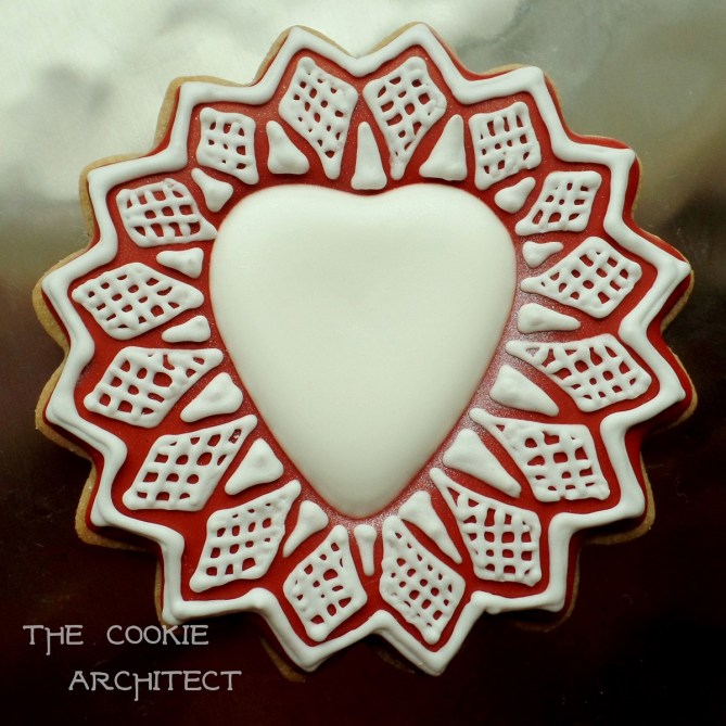 Valentine's Day Heart | The Cookie Architect
