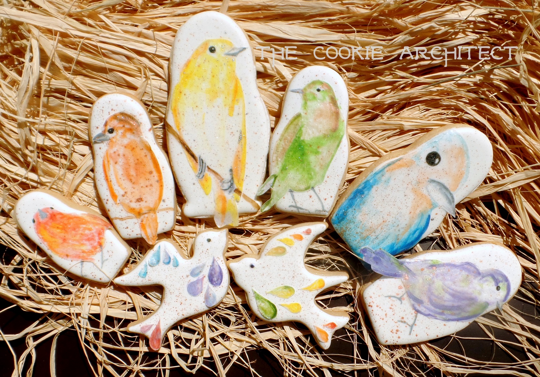Wafer Paper Birds – The Cookie Architect
