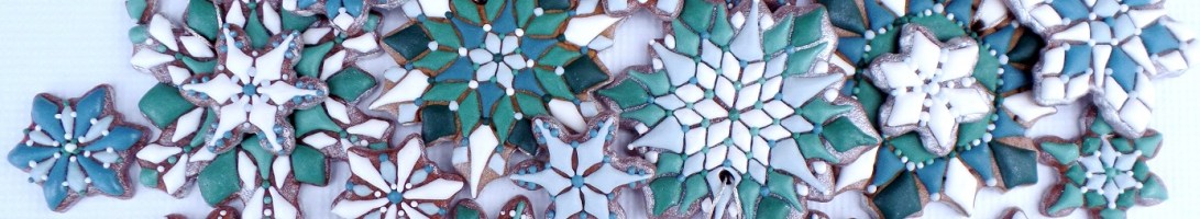 Snowflakes Banner for Cookie Connection | The Cookie Architect