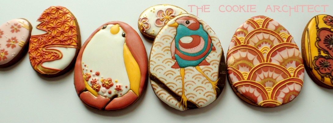 Japanese Bird Banner | The Cookie Architect