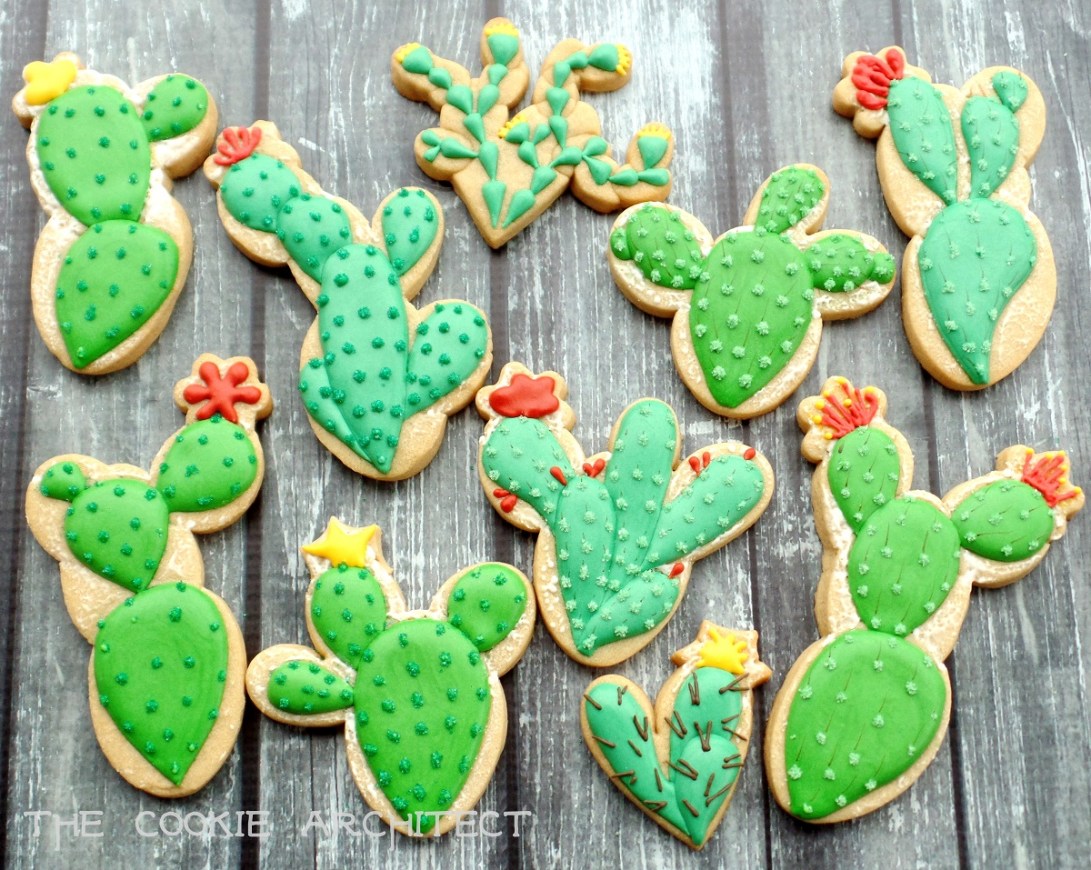 Cacti Cookies | The Cookie Architect