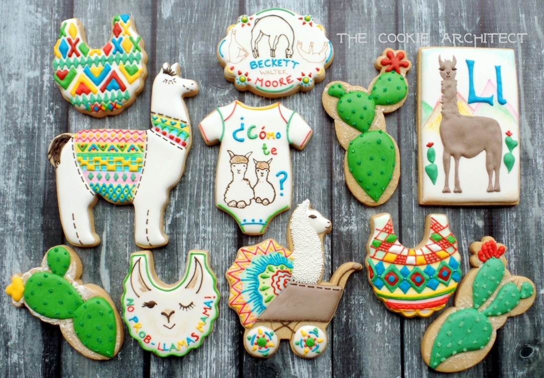 Llamas, Baby! | The Cookie Architect