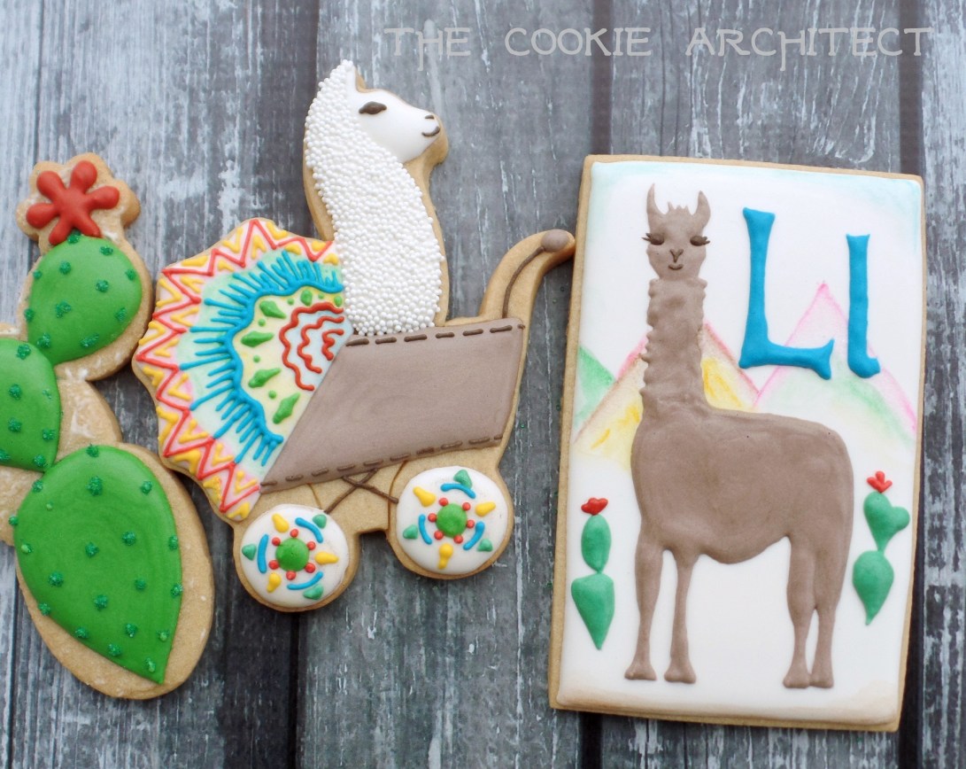 Ll is for llama | The Cookie Architect