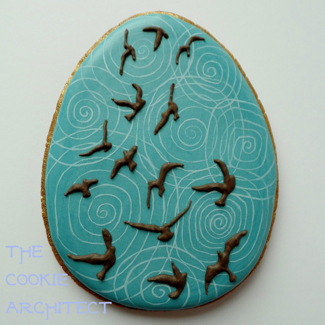 Swirly Birds | The Cookie Architect