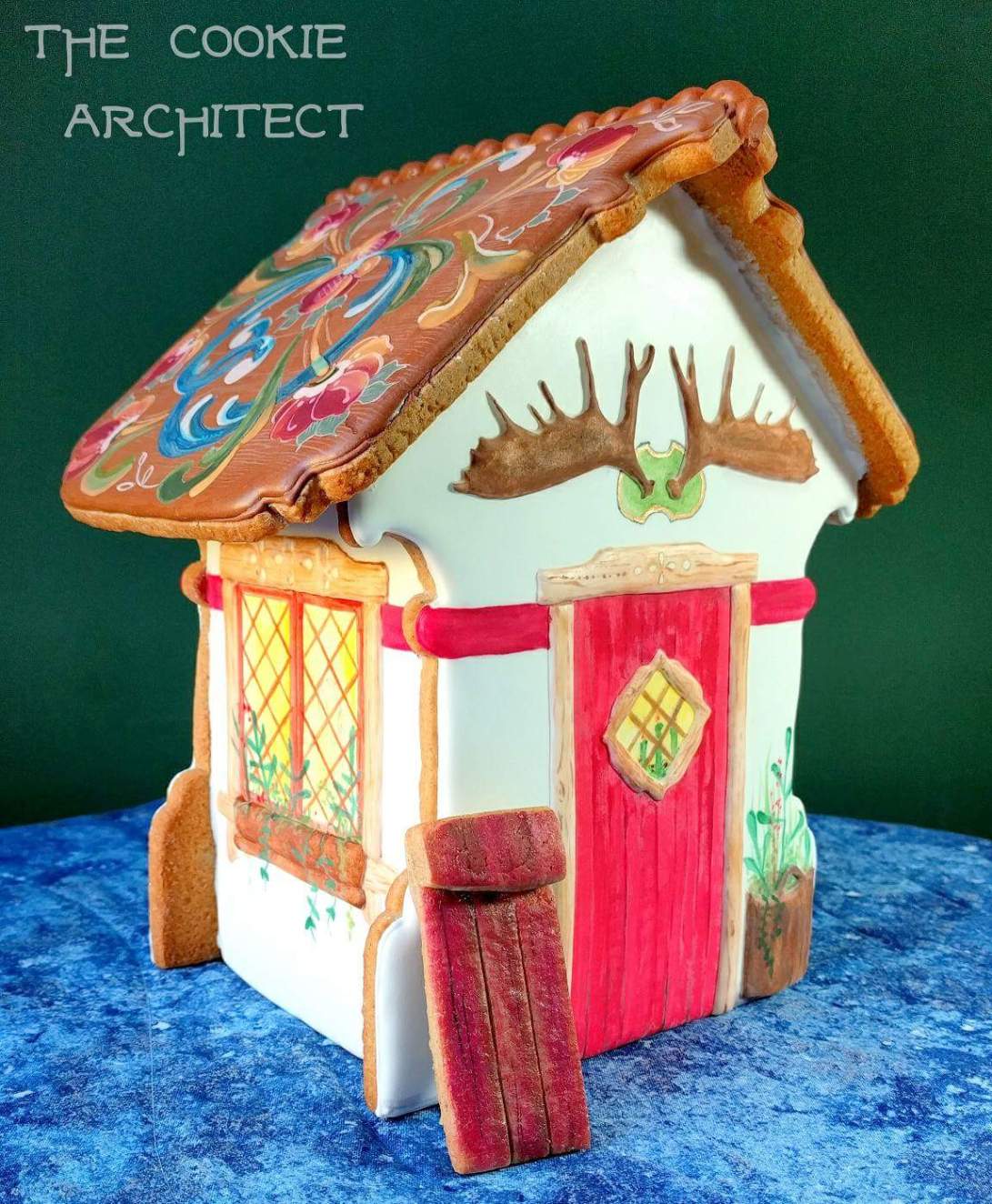 Christmas North Gingerbread House | The Cookie Architect