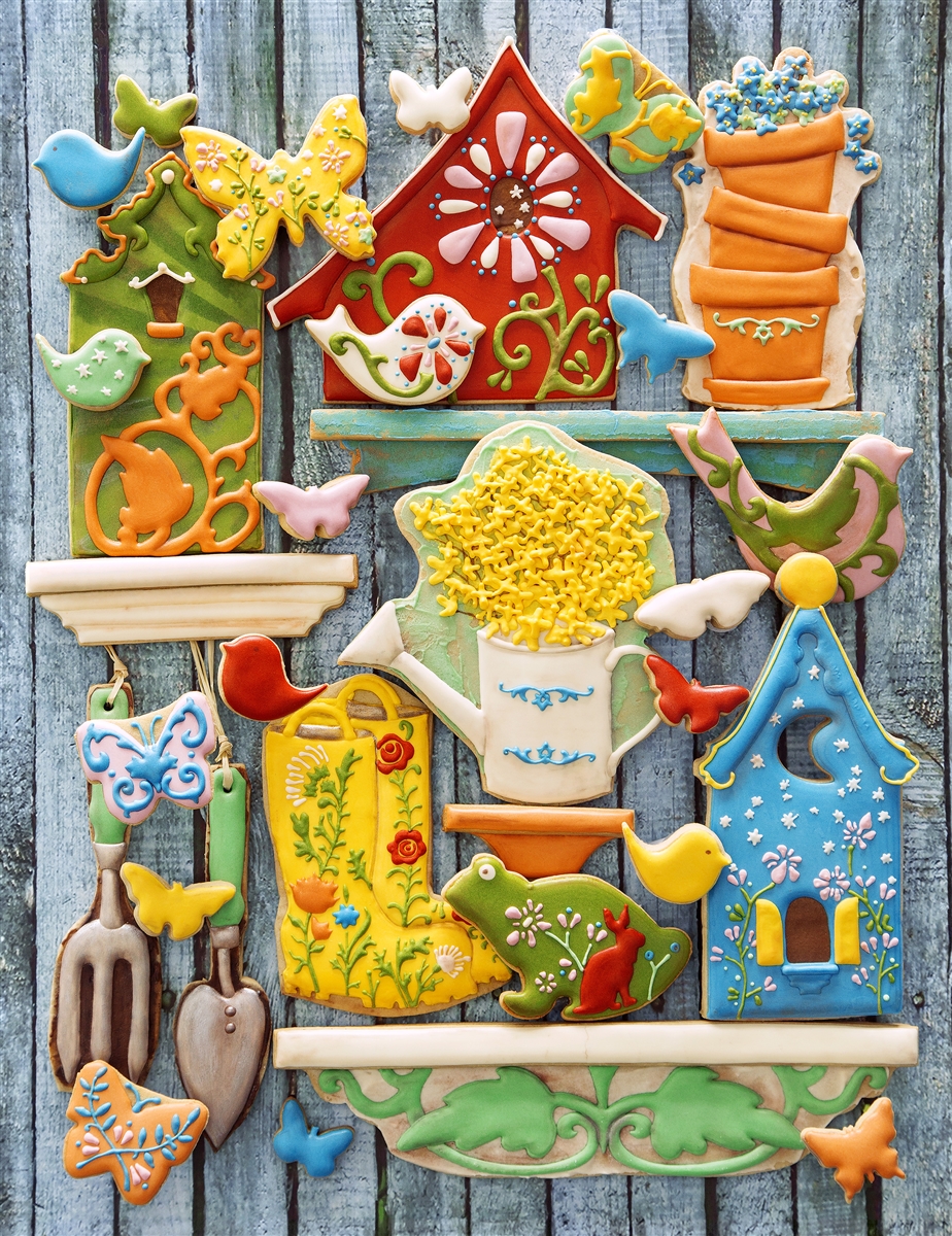 Edible Garden Springbok Jigsaw Puzzle | The Cookie Architect
