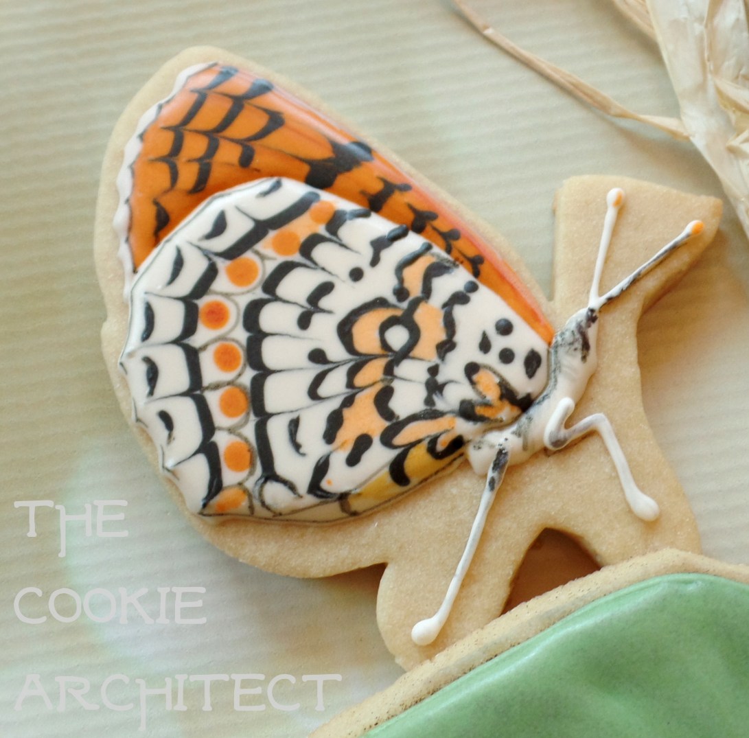 Striped Orange | The Cookie Architect