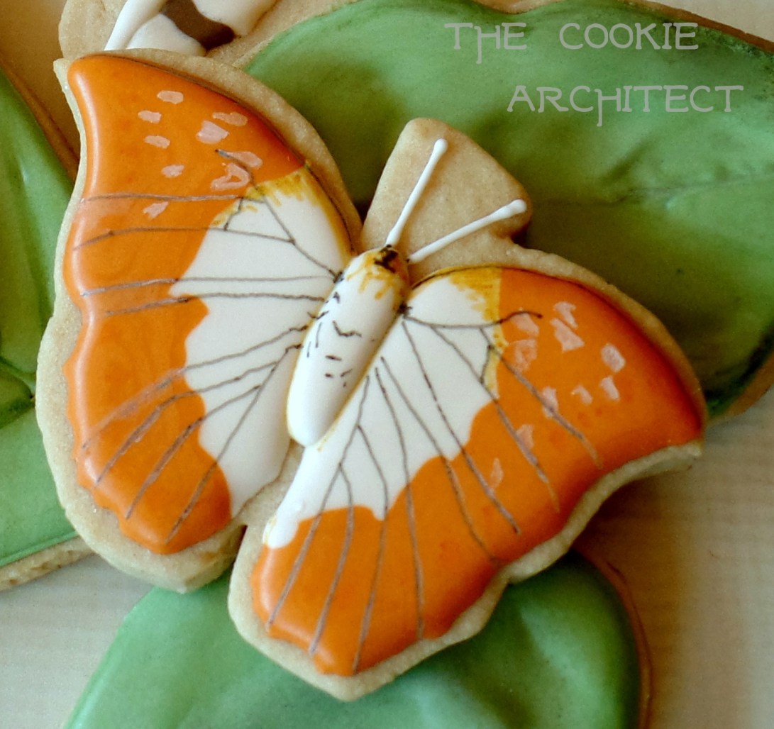 Orange Moths | The Cookie Architect