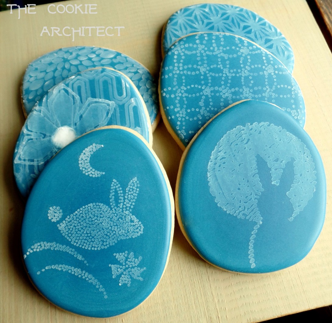 Shibori Easter Cookies | The Cookie Architect